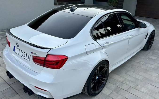 BMW M3 cena 169000 przebieg: 64500, rok produkcji 2016 z Chmielnik małe 781
